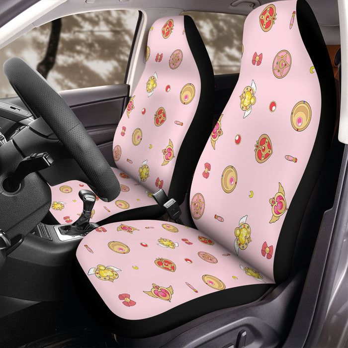 stuff of sailor moon anime girls Car Seat Covers