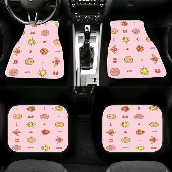 stuff of sailor moon anime girls Car floor mats Universal fit