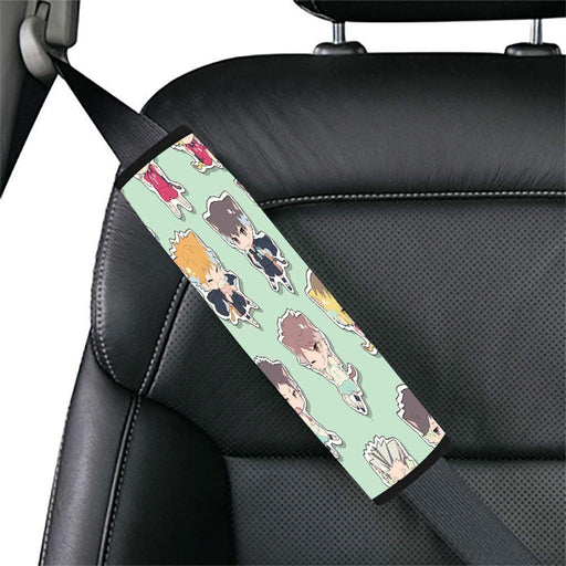 style chibi of haikyuu player Car seat belt cover