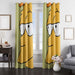 the simpsons close up character window curtains