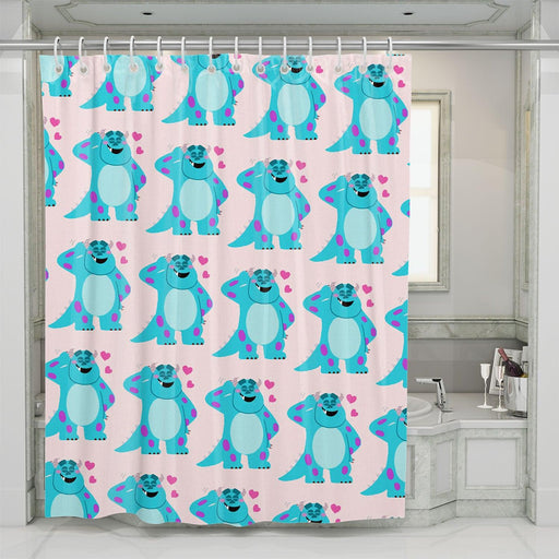 sullivan monster university shower curtains