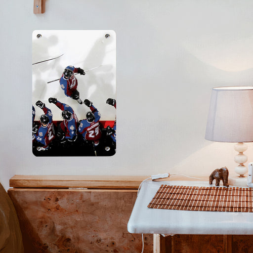 solid team nhl Poster Metal print wall art