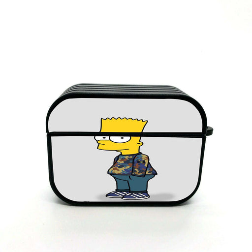 the simpsons stone island airpods case