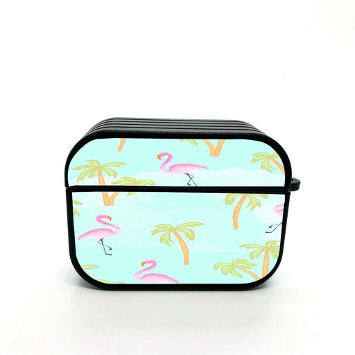 summer flamingo vibe airpods case