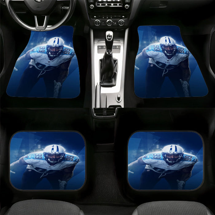 soul of titans player football nfl Car floor mats Universal fit