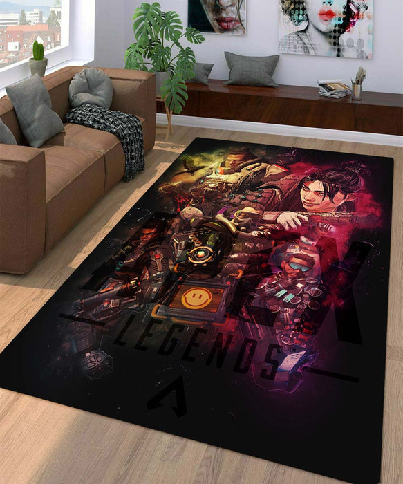 space of apex legends characters Living room carpet rugs