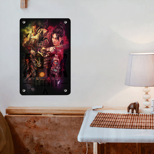 space of apex legends characters Poster Metal print wall art