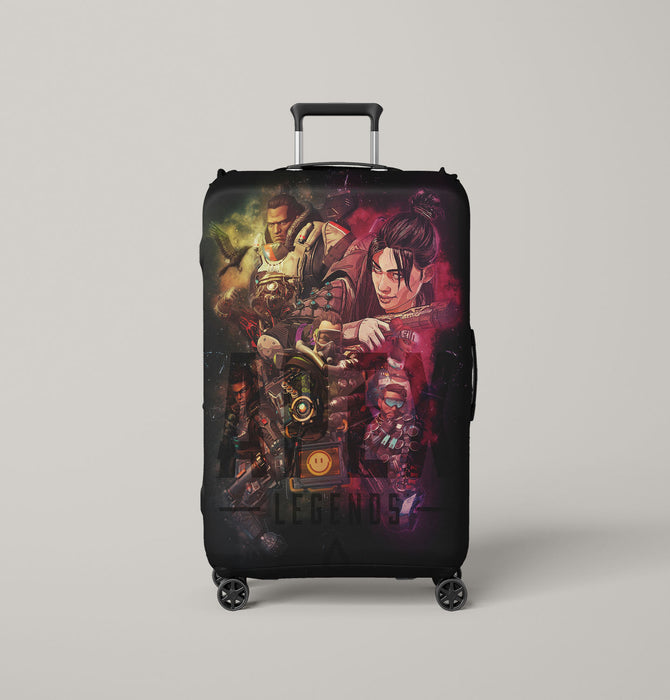 space of apex legends characters Luggage Covers | Suitcase