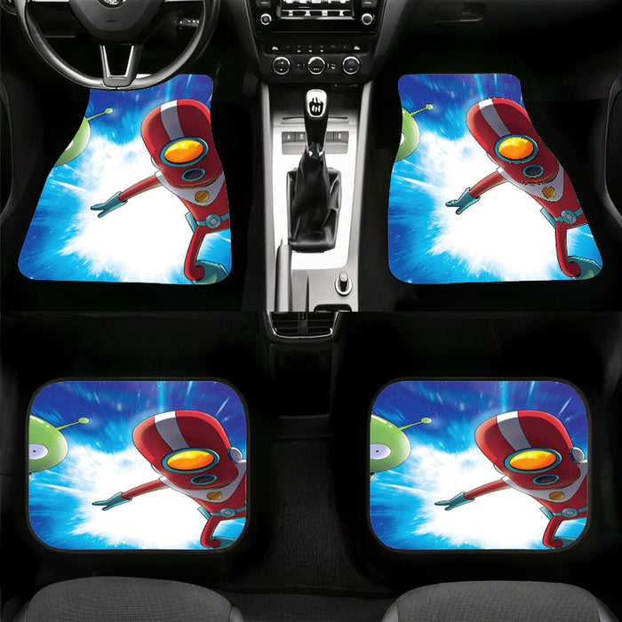 space tme final space Car floor mats Universal fit