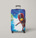 space tme final space Luggage Covers | Suitcase