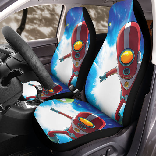 space tme final space Car Seat Covers