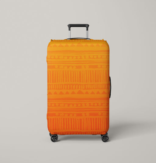 sunset vibe pattern the lion king Luggage Cover | suitcase