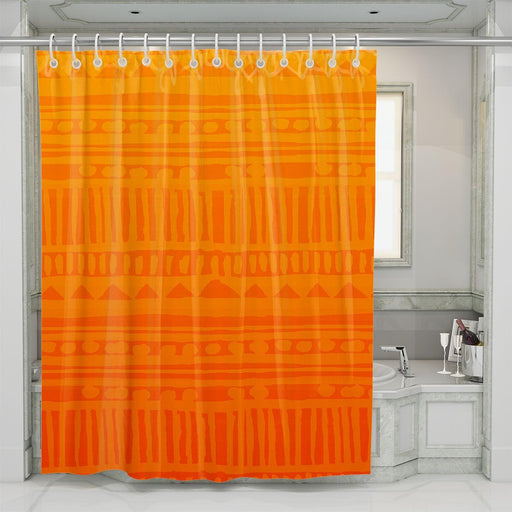 sunset vibe pattern the lion king shower curtains