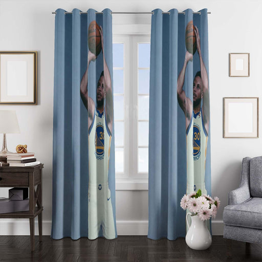 spalding and stephen curry window Curtain