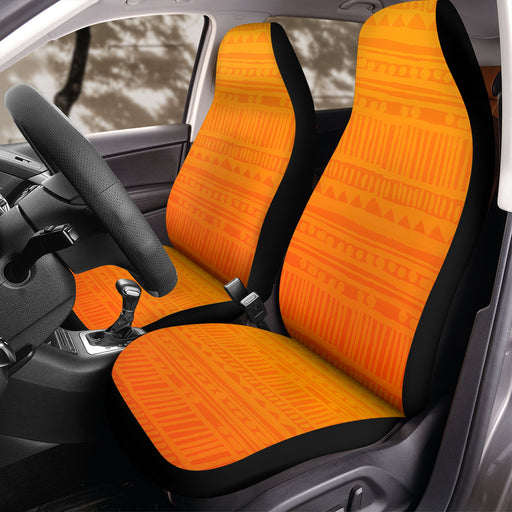 sunset vibe pattern the lion king Car Seat Covers