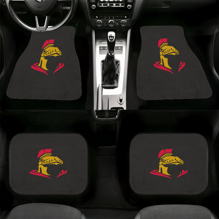 spartan nhl team logo icon Car floor mats Universal fit