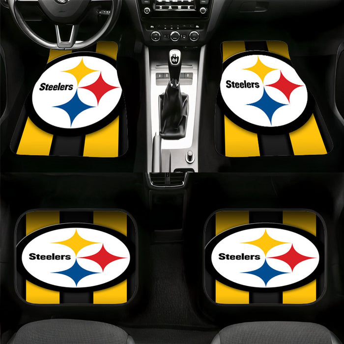 specular shine steelers team Car floor mats Universal fit