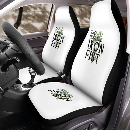 the immortal iron fist Car Seat Covers