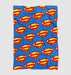 superman logo superhero cartoon Ultra soft fleece blanket