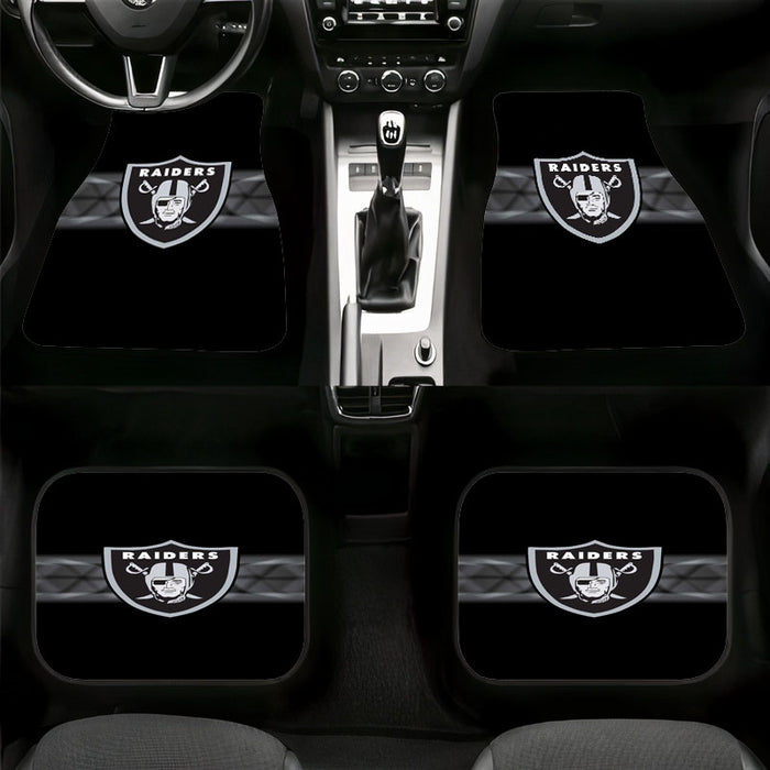 speed of raiders football nfl Car floor mats Universal fit