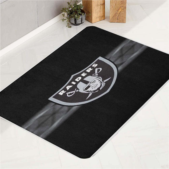 speed of raiders football nfl bath rugs