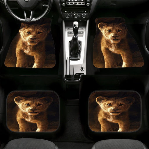 the lion king simba film Car floor mats Universal fit