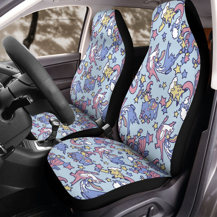 swablu pokemon species Car Seat Covers