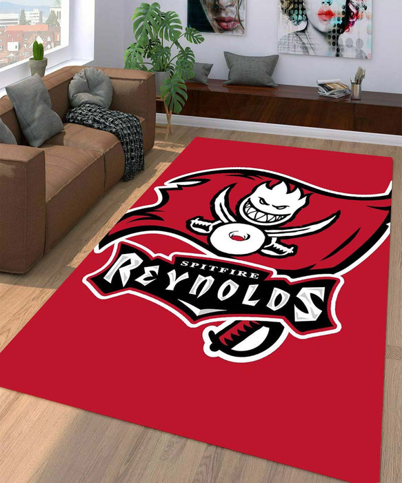 spitfire reynold tampa bay buccaneers Living room carpet rugs