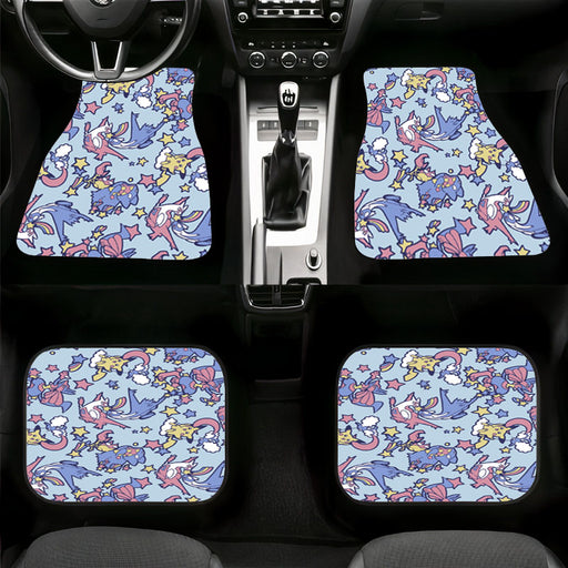 swablu pokemon species Car floor mats Universal fit