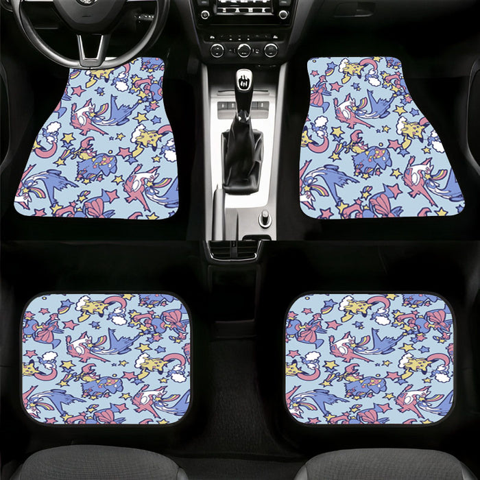 swablu pokemon species Car floor mats Universal fit