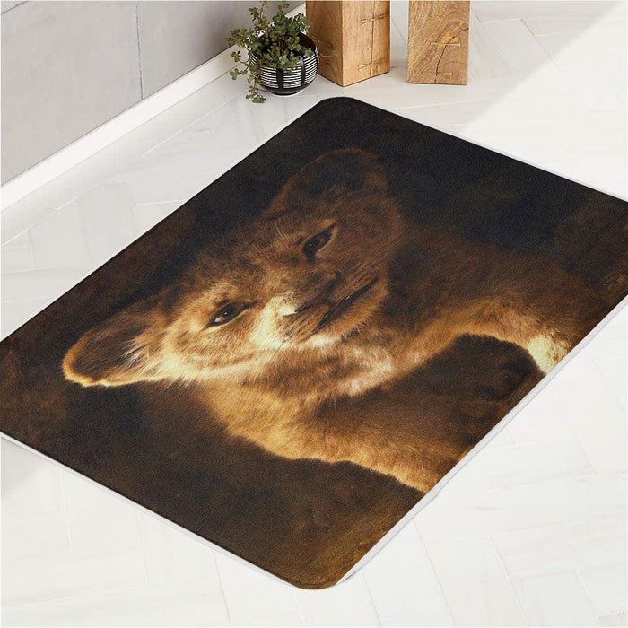 the lion king simba film bath rugs