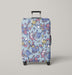 swablu pokemon species Luggage Cover | suitcase