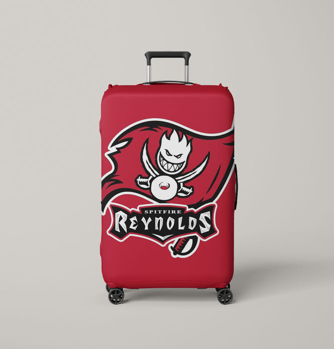 spitfire reynold tampa bay buccaneers Luggage Covers | Suitcase