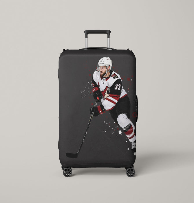 splash nhl player Luggage Covers | Suitcase