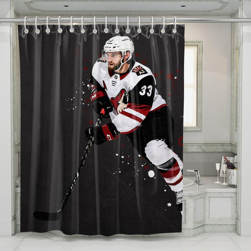 splash nhl player shower curtains