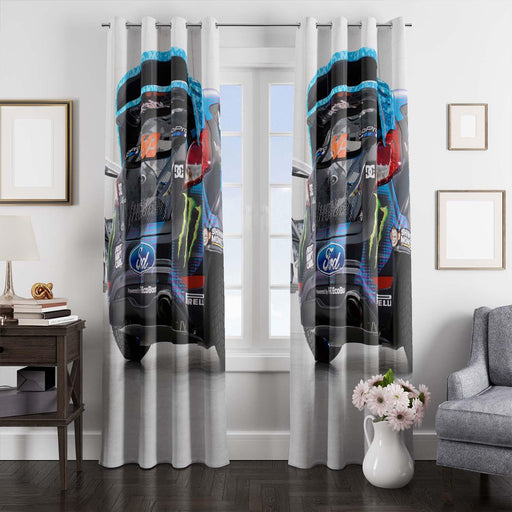 sponsored ford monster racing window Curtain