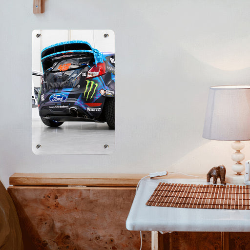 sponsored ford monster racing Poster Metal print wall art