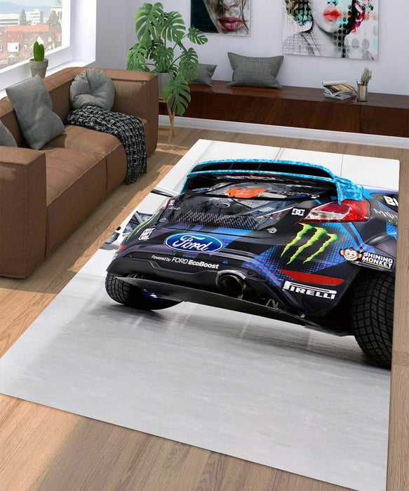 sponsored ford monster racing Living room carpet rugs