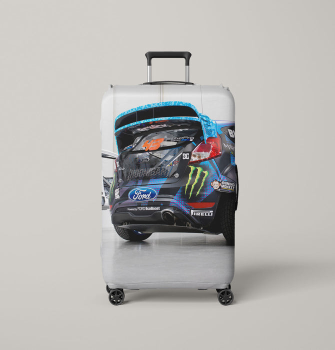 sponsored ford monster racing Luggage Covers | Suitcase