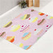 sweet cupcakes cute food bath rugs