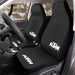 sport motorcycles ktm outline Car Seat Covers