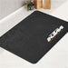 sport motorcycles ktm outline bath rugs