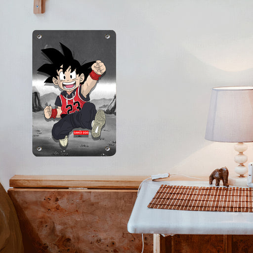 sportwear dragon ball Poster Metal print wall art