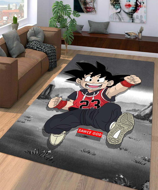 sportwear dragon ball Living room carpet rugs