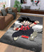 sportwear dragon ball Living room carpet rugs