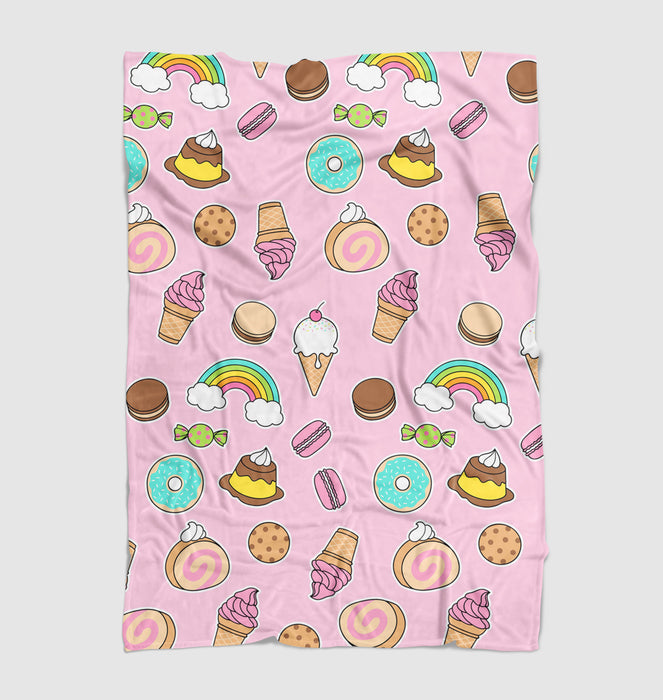 sweet desert for girl Ultra soft fleece blanket