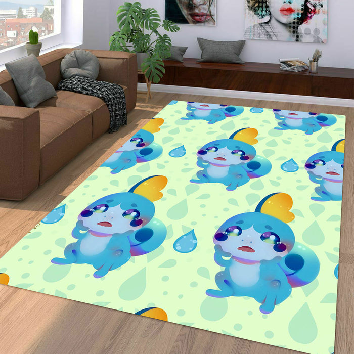 sword and shield sad pokemon Living room carpet rugs