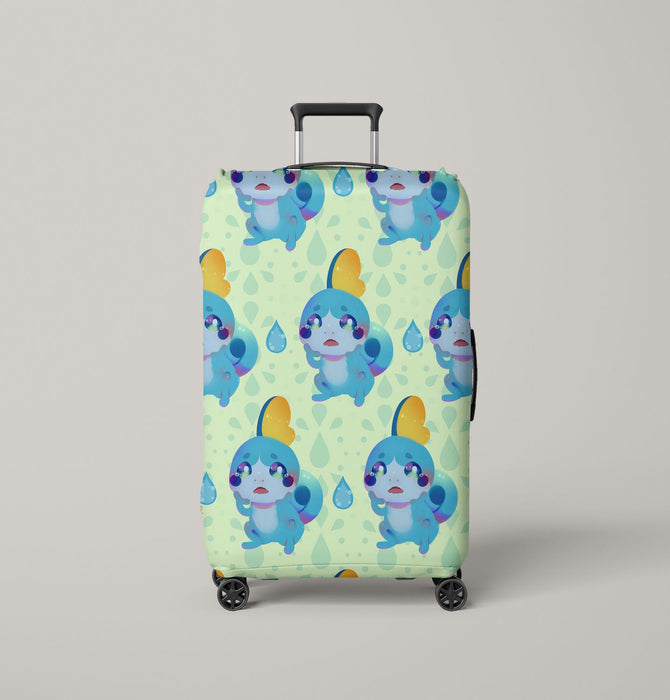 sword and shield sad pokemon Luggage Cover | suitcase