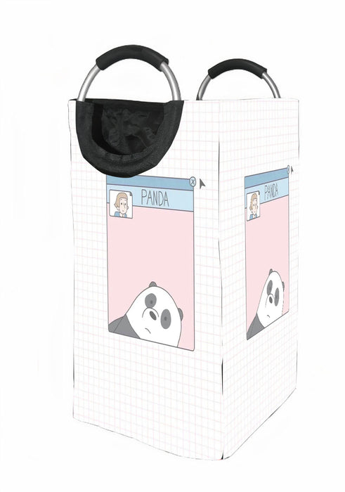 timeline panda we ware bears Laundry Hamper | Laundry Basket