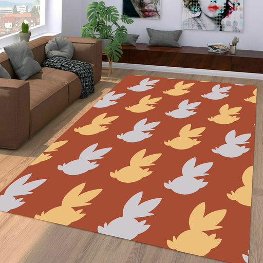 sworld silhouette species Living room carpet rugs